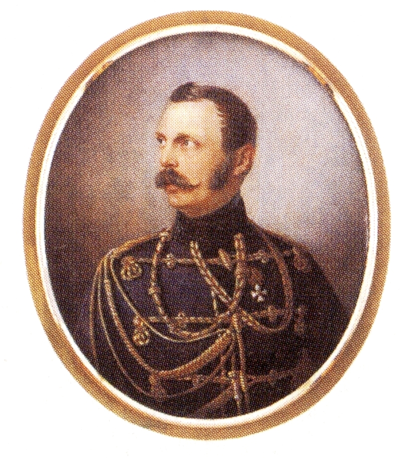 Николай Егорович Сверчков. "Портрет императора Александра II". 1876.