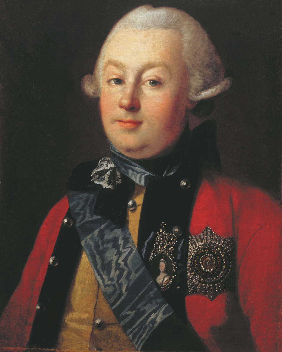 Карл Христинек. Портрет князя Г. Г. Орлова. 1768.