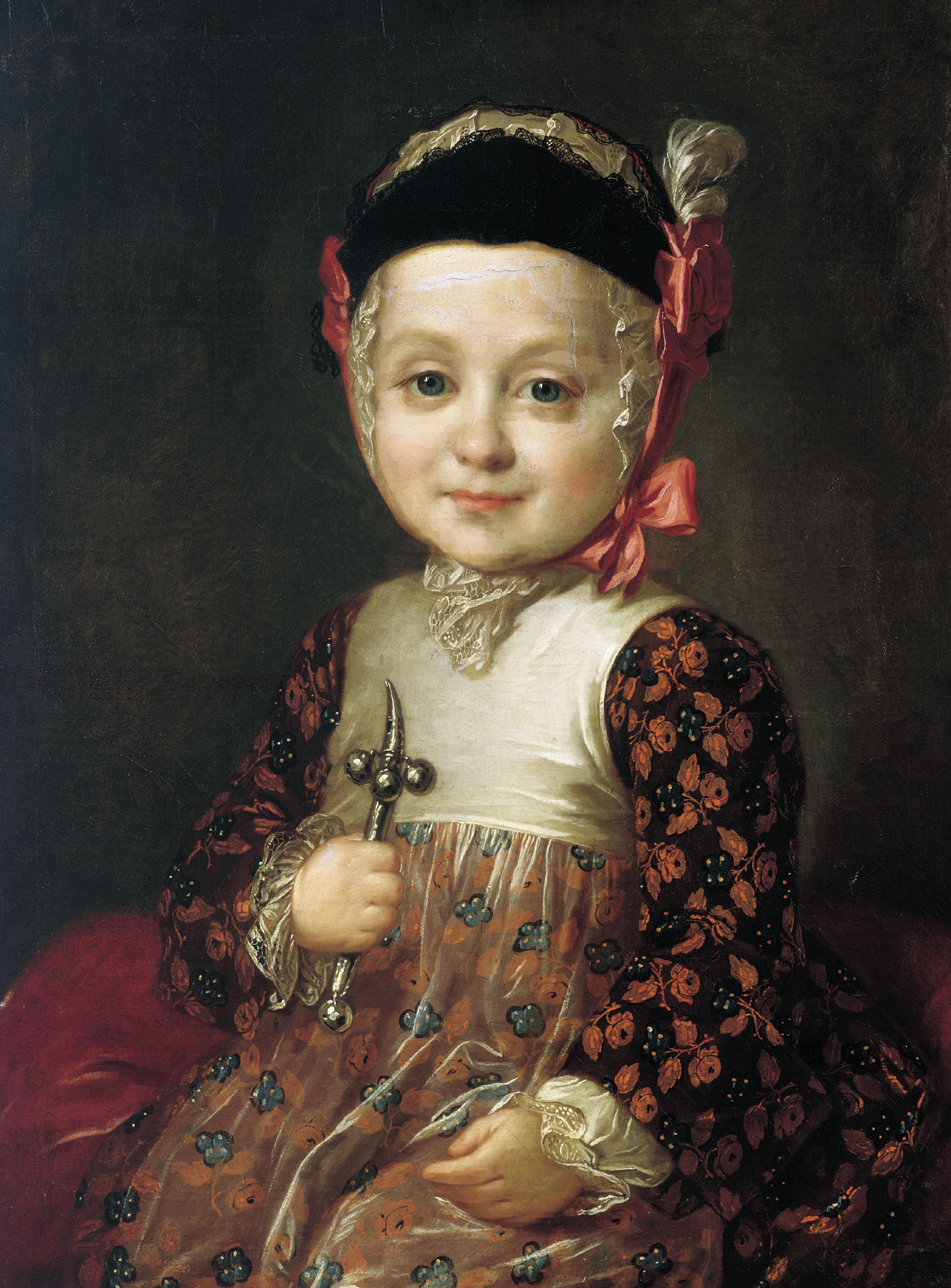 Фёдор Рокотов. Портрет А. Г. Бобринского в детстве. 1760-е.
