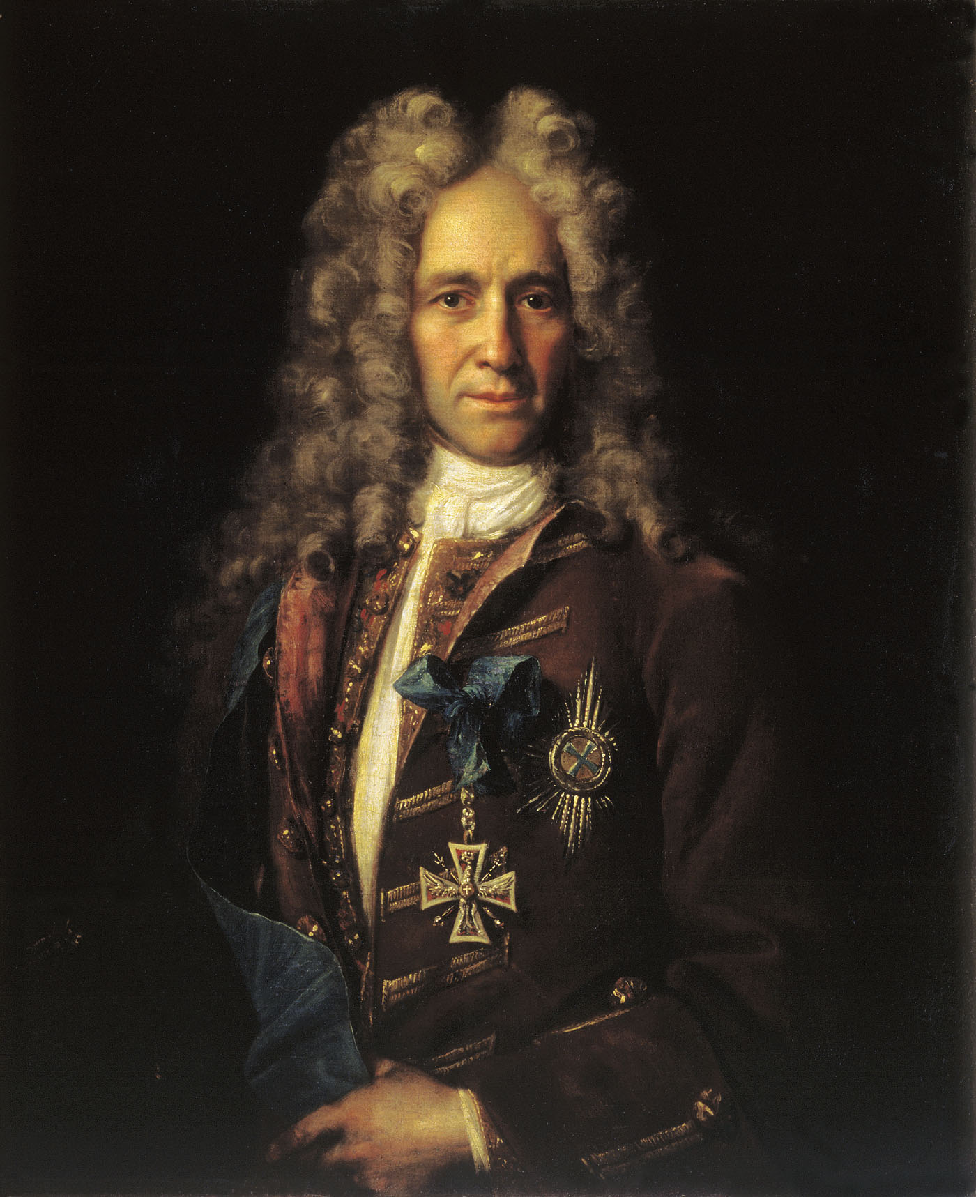 Иван Никитин. Портрет государственного канцлера графа Гавриила Ивановича Головкина. 1720-е.