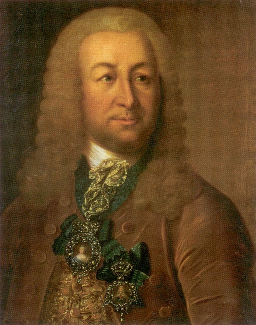 Иоганн Лесток. Копия с портрета работы Г. Гроота. 1740-е.