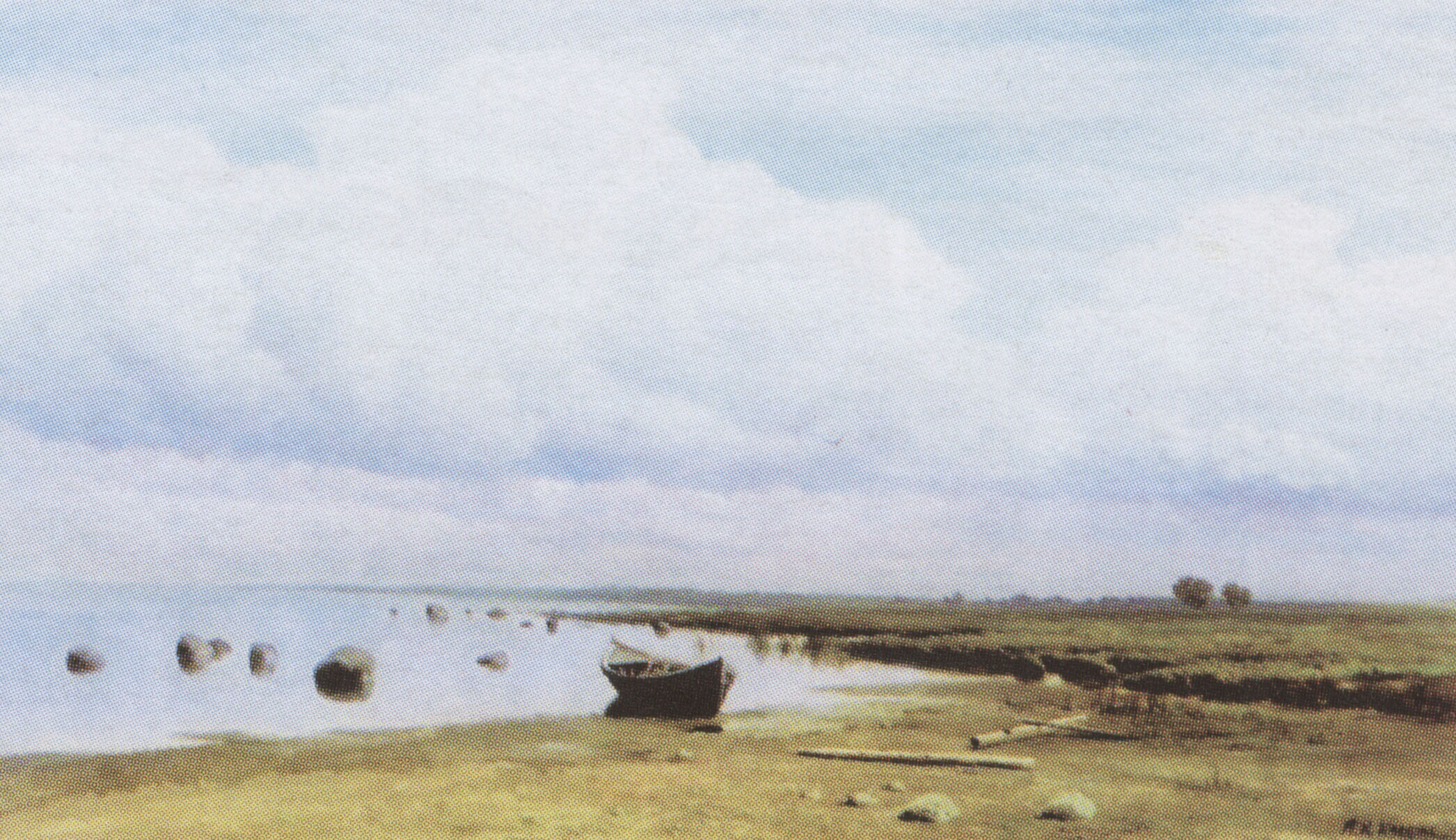 Михаил клодт. Берег Финского залива. 1877.
