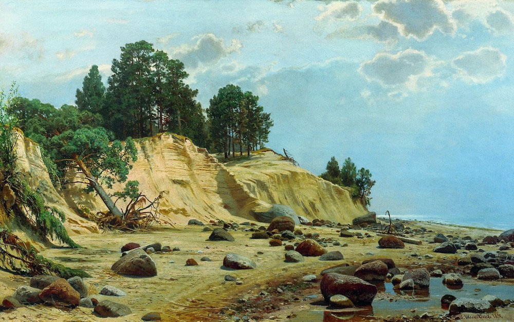 И. Шишкин. После бури. Мери-Хови. 1891.