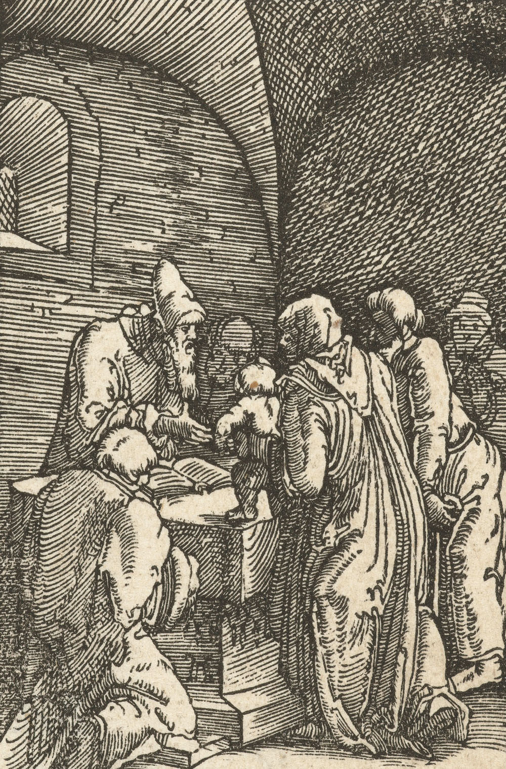 Альбрехт альтдорфер. Представление Христа в храме. 1506-1538.