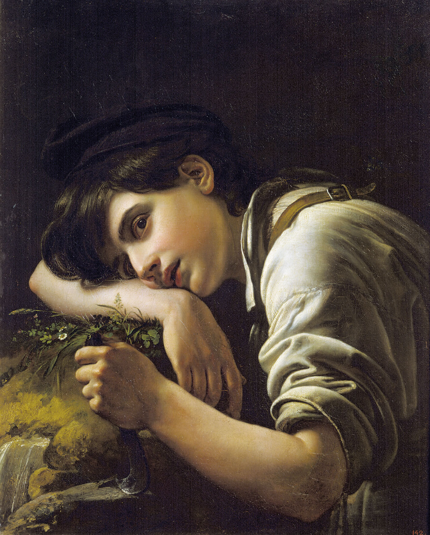 Орест Адамович Кипренский. "Молодой садовник". 1817.