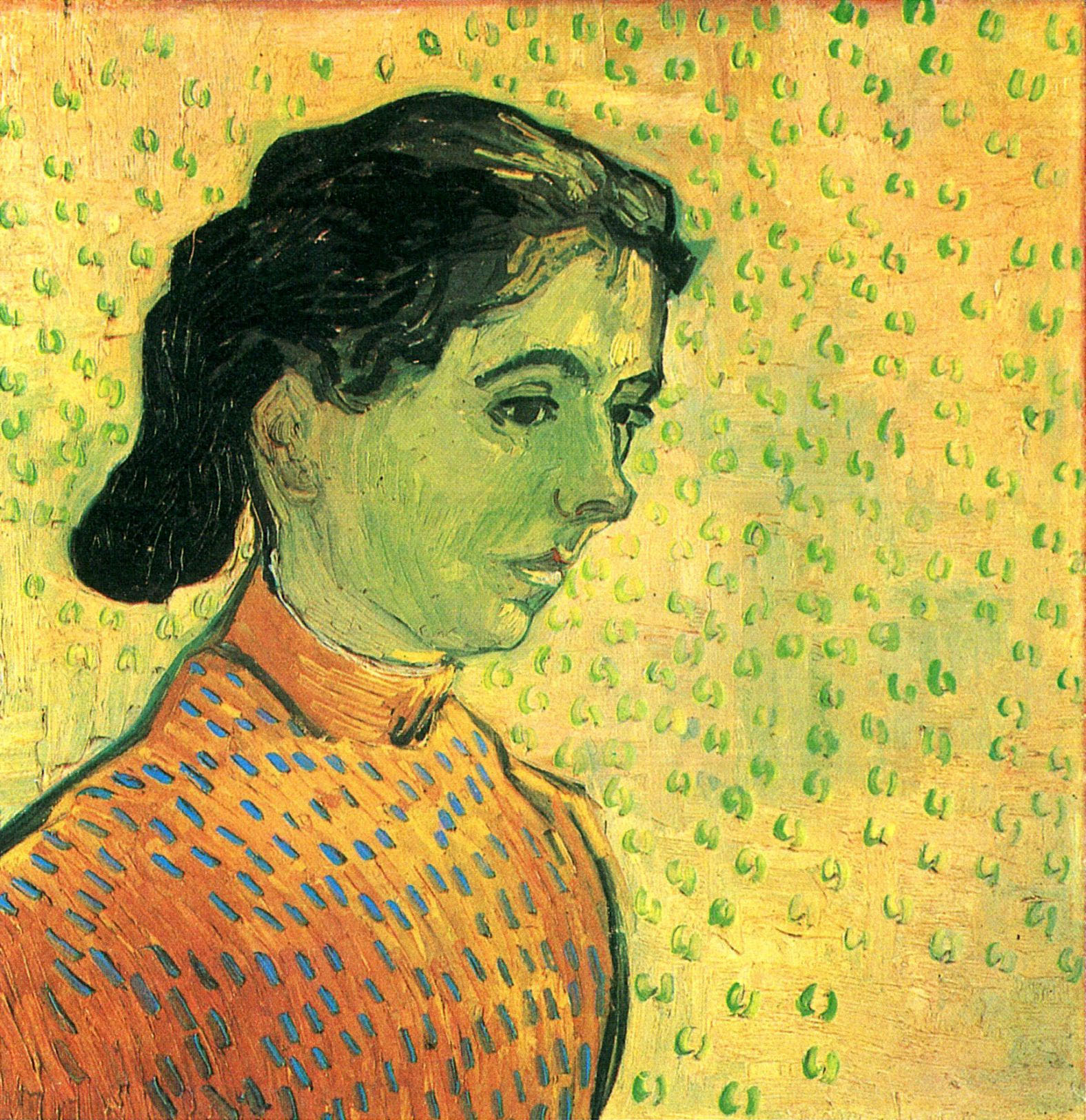 Винсент Ван Гог. "Молодая арлезианка". 1890. Музей Крёллер-Мюллер, Оттерло.