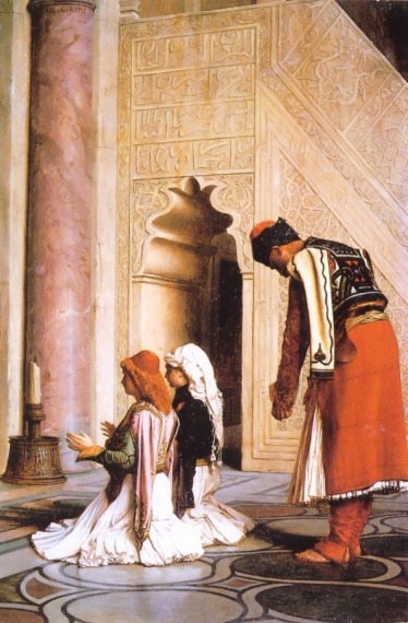 Жан-Леон Жером. "Молодые греки в мечети".