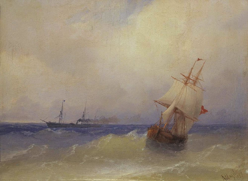 Иван Айвазовский. Море. 1867.
