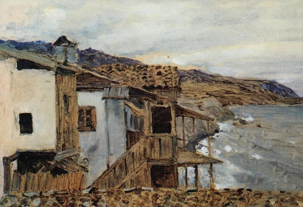 Исаак Левитан. Вид на море. 1886.