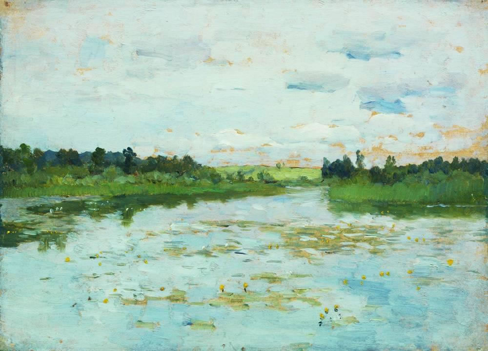 Исаак Левитан. Озеро. 1895.