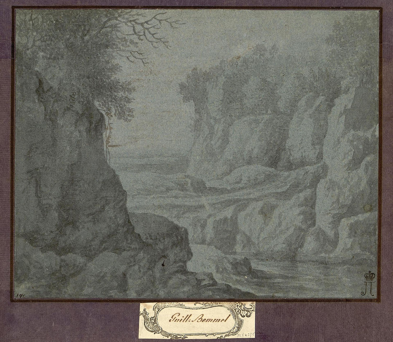 Виллем ван Беммел. "Пейзаж". XVII век. Эрмитаж, Санкт-Петербург.