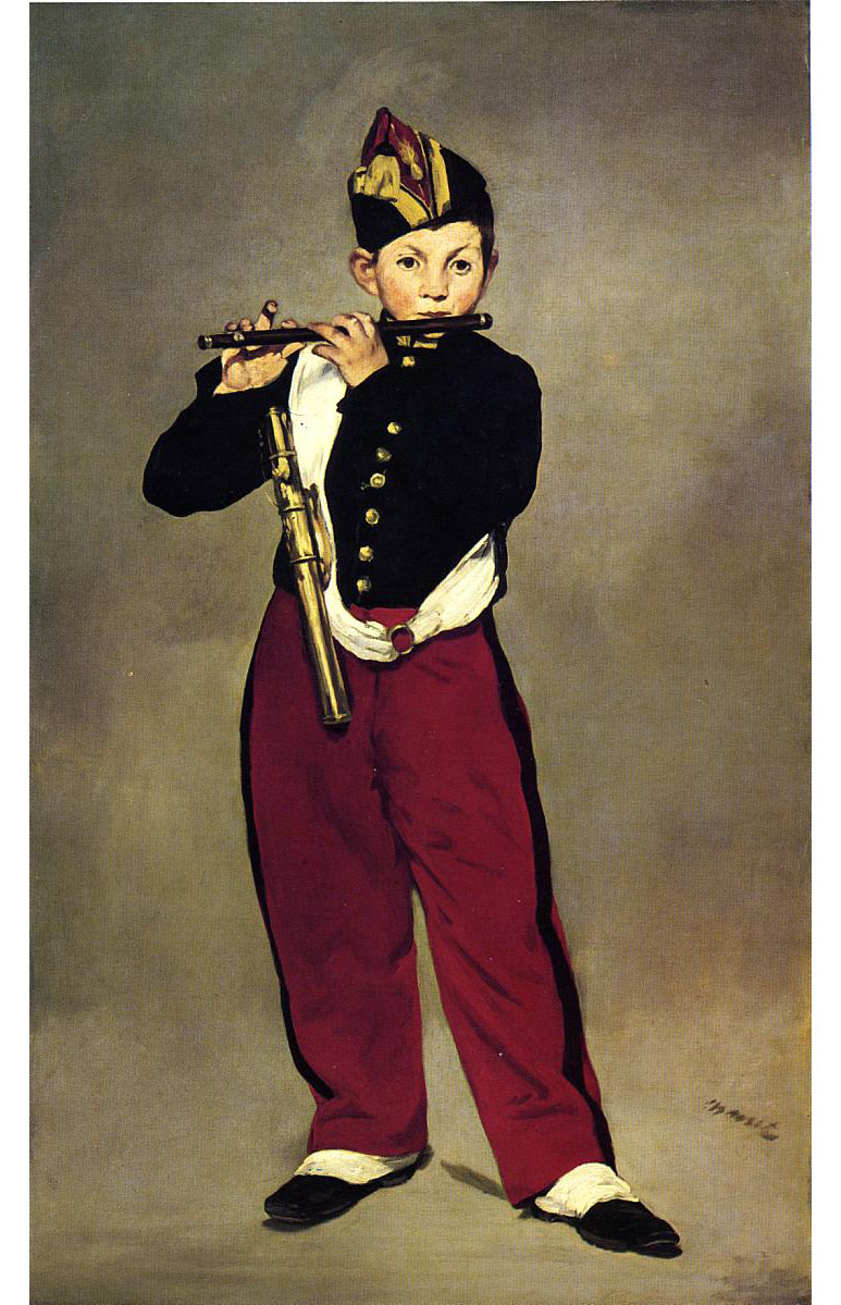 Эдуард Мане. "Флейтист". 1866.