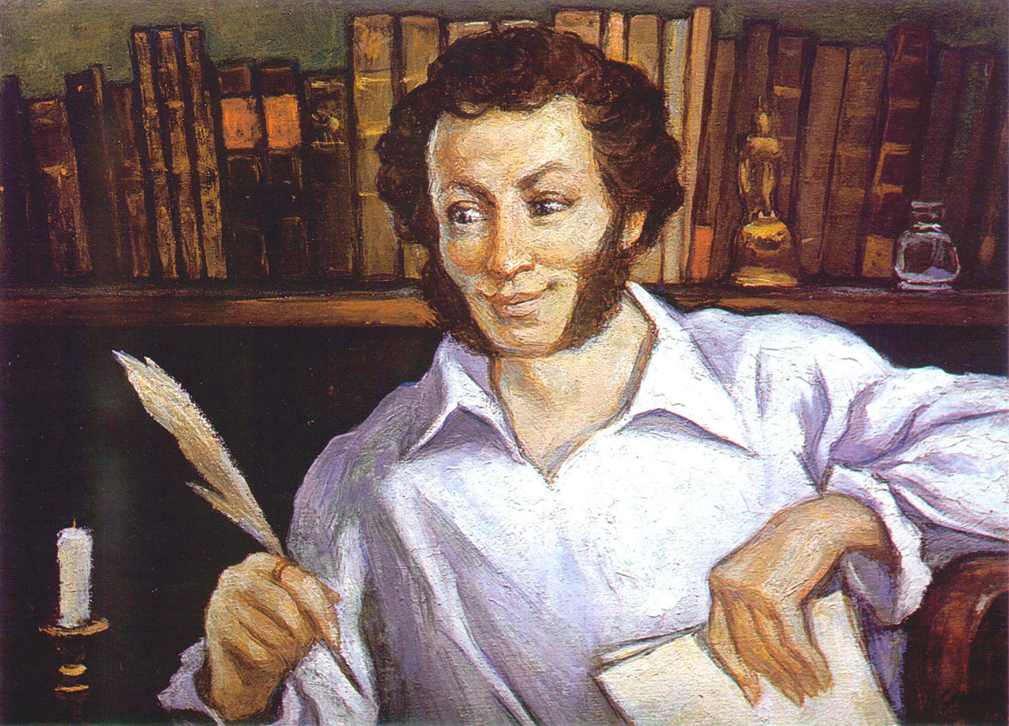 Николай Александрович Соколов. "Александр Пушкин". 1987.