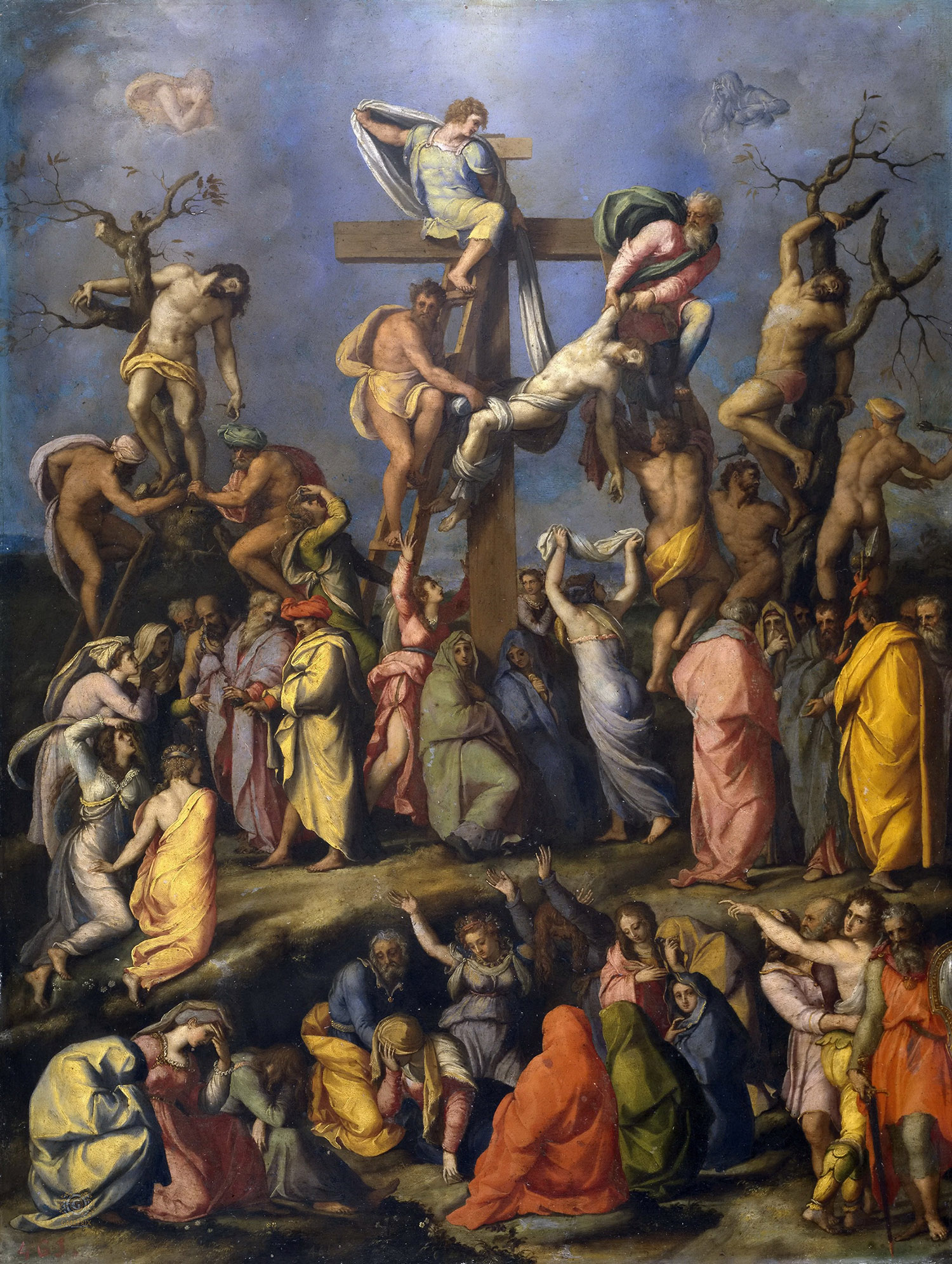 Алессандро Аллори. "Снятие с креста". Музей Прадо, Мадрид.