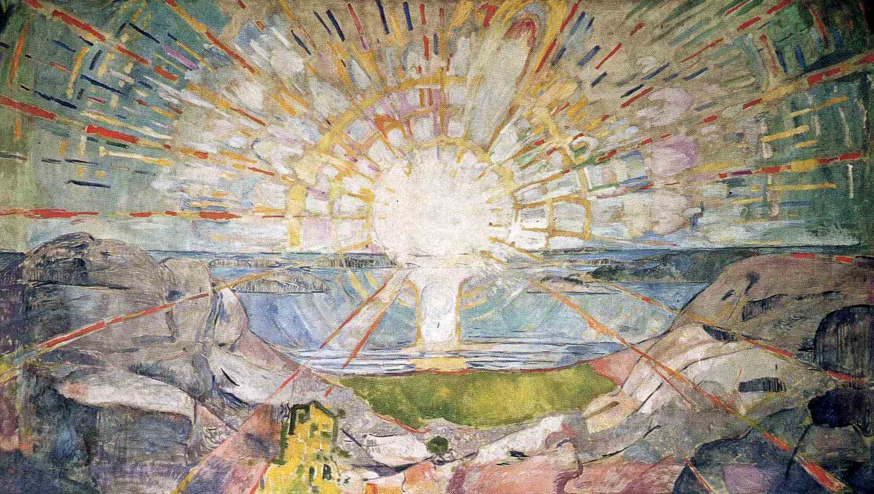 Эдвард Мунк. "Солнце". 1916. Университет Осло, Осло.