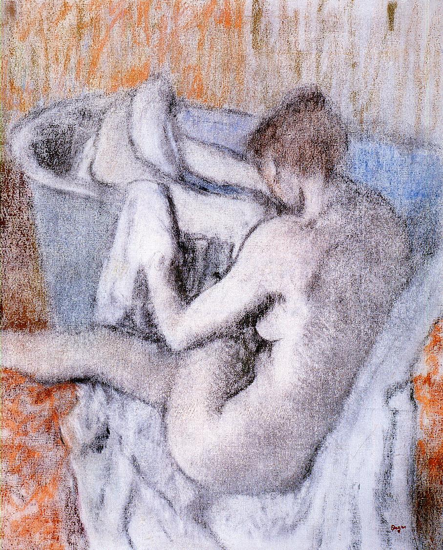 Эдгар Дега. Утренний туалет. 1886-1890.
