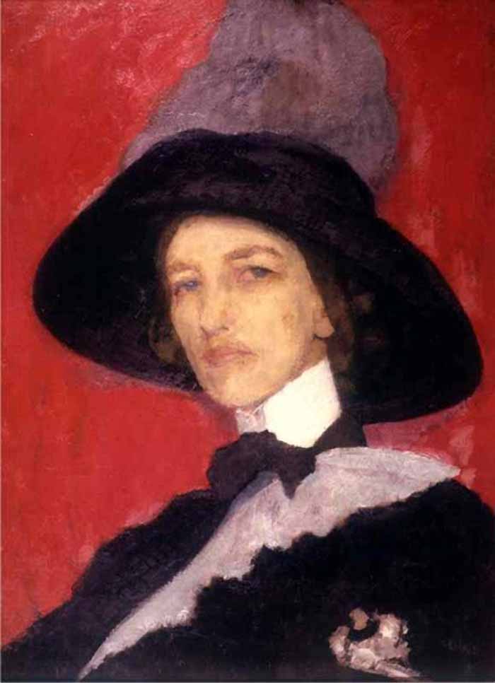 Елизавета Сергеевна Кругликова. "Автопортрет". 1910.