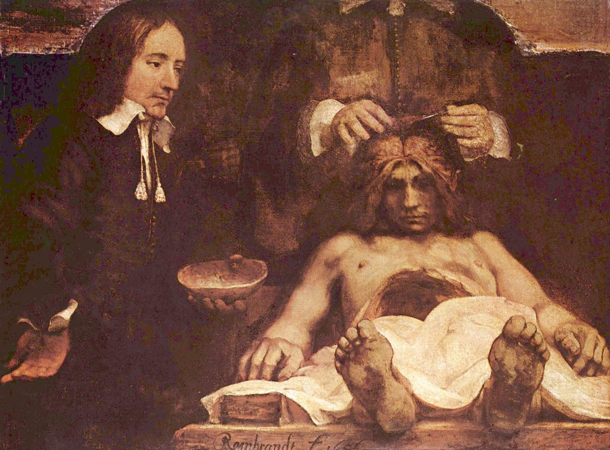 Рембрандт ван Рейн. Урок анатомии. 1656.