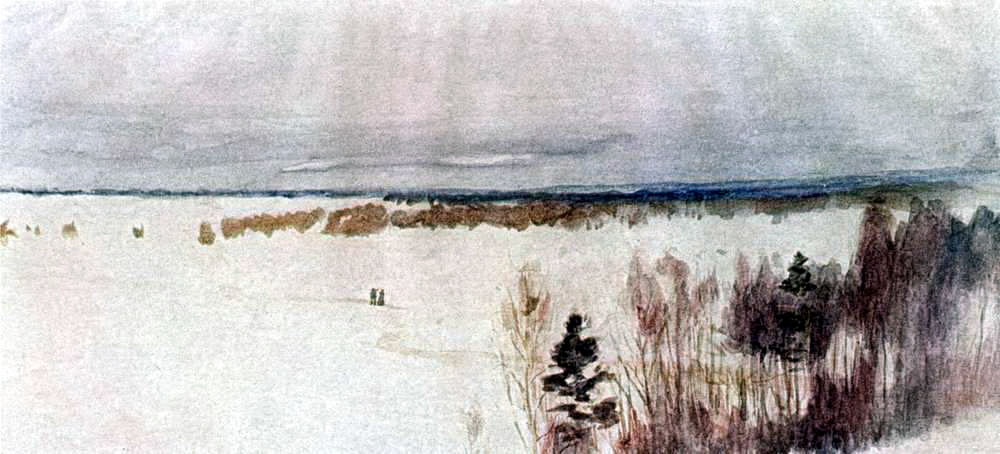 Исаак Левитан. Зима. 1895.
