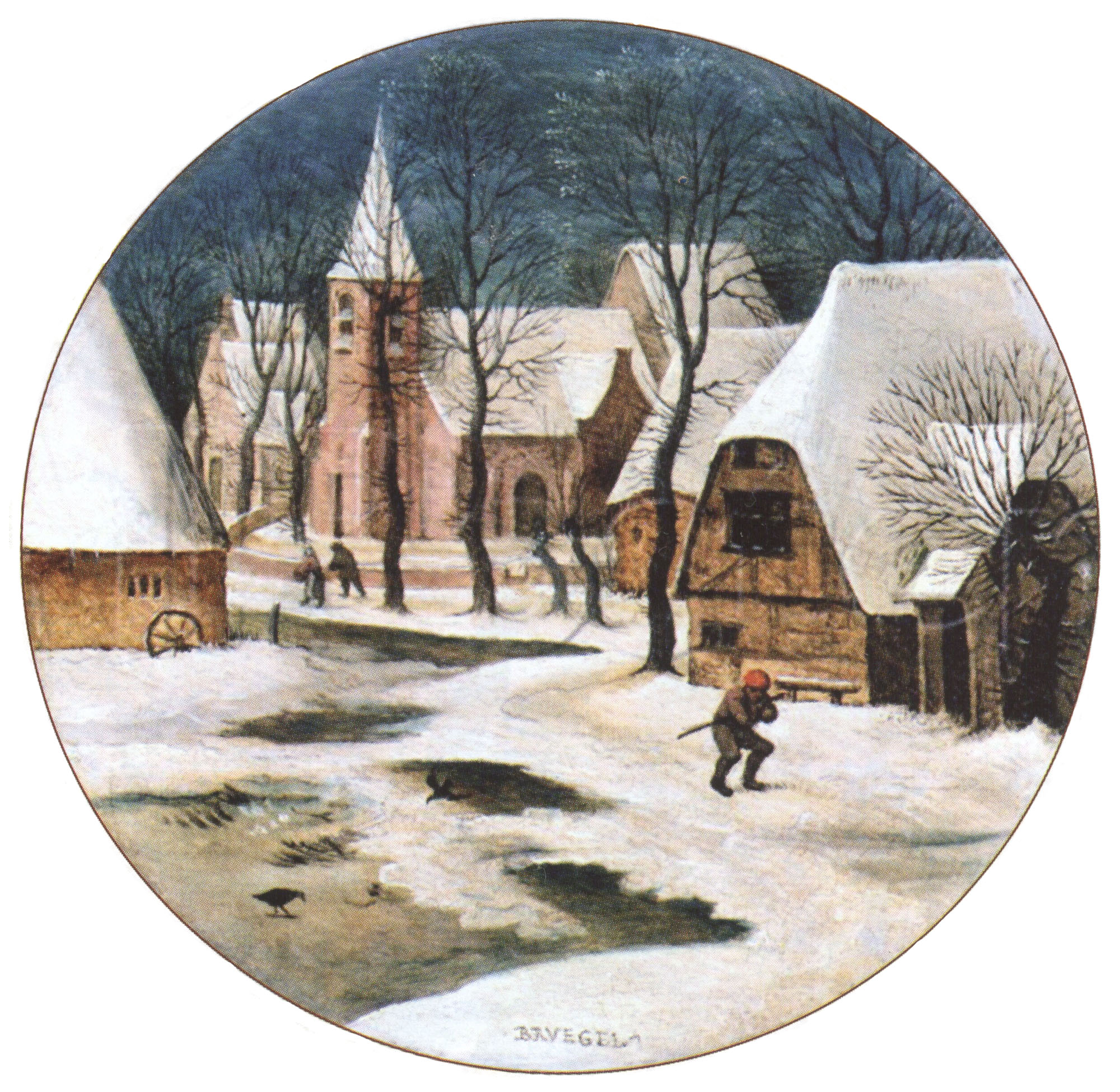 Хендрик ван Аверкамп. Зима. Около 1610.