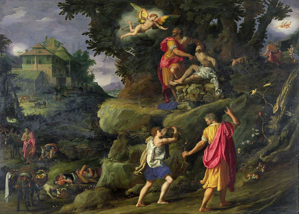 Кристофано Аллори. "Жертвоприношение Авраама". 1601. Галерея Уффици, Флоренция.
