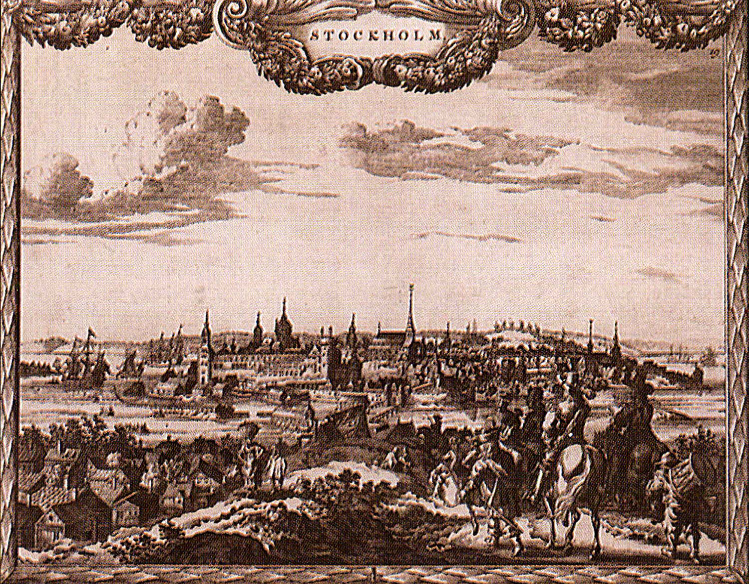 "Стокгольм в XVII веке".