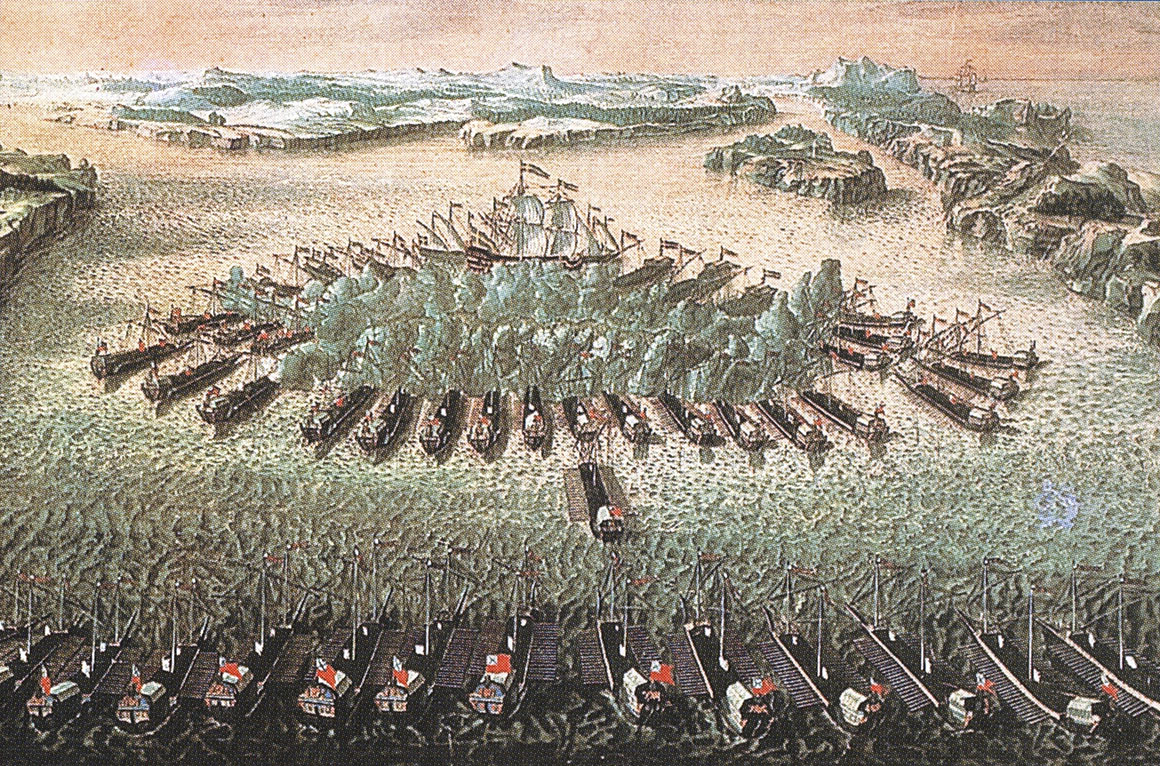 "Гангутское сражение. XVIII век."