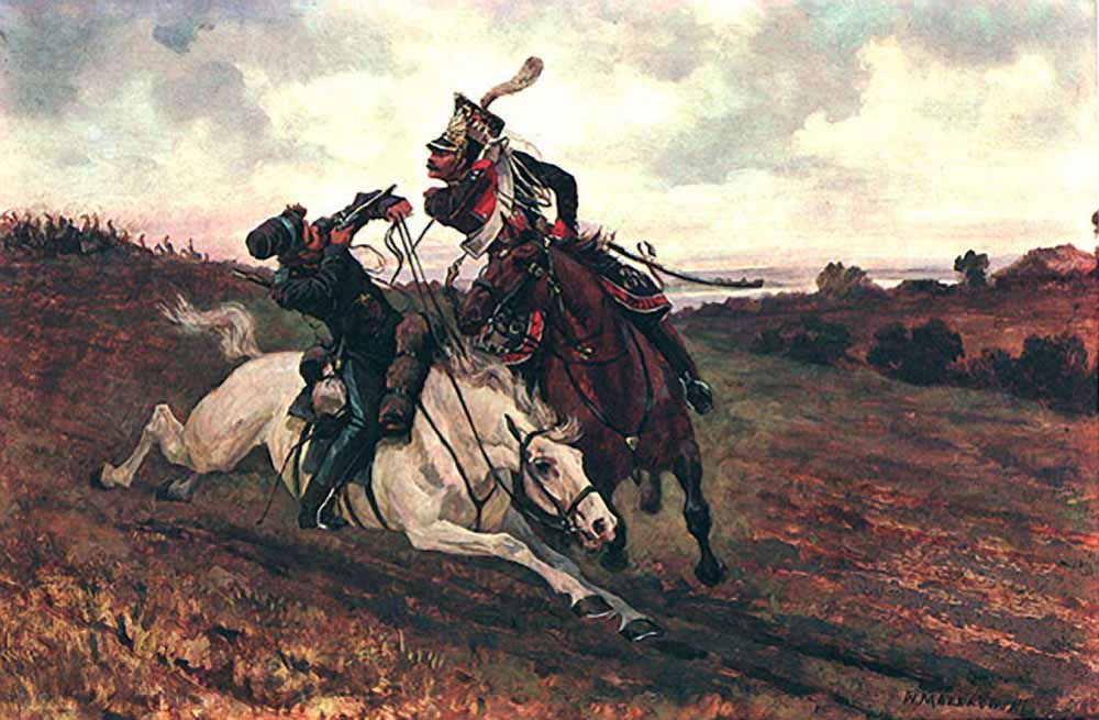 Виктор Викентьевич Мазуровский. Кто кого (Эпизод из войны 1812 года).