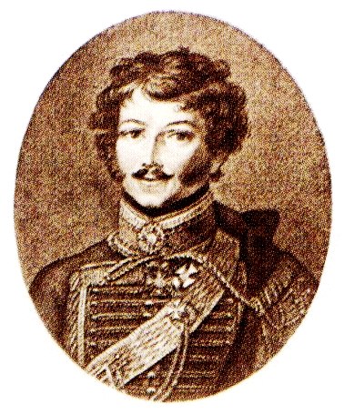А. Н. Сеславин - герой Отечественной войны 1812 года. Гравюра по рисунку А. Витберга.