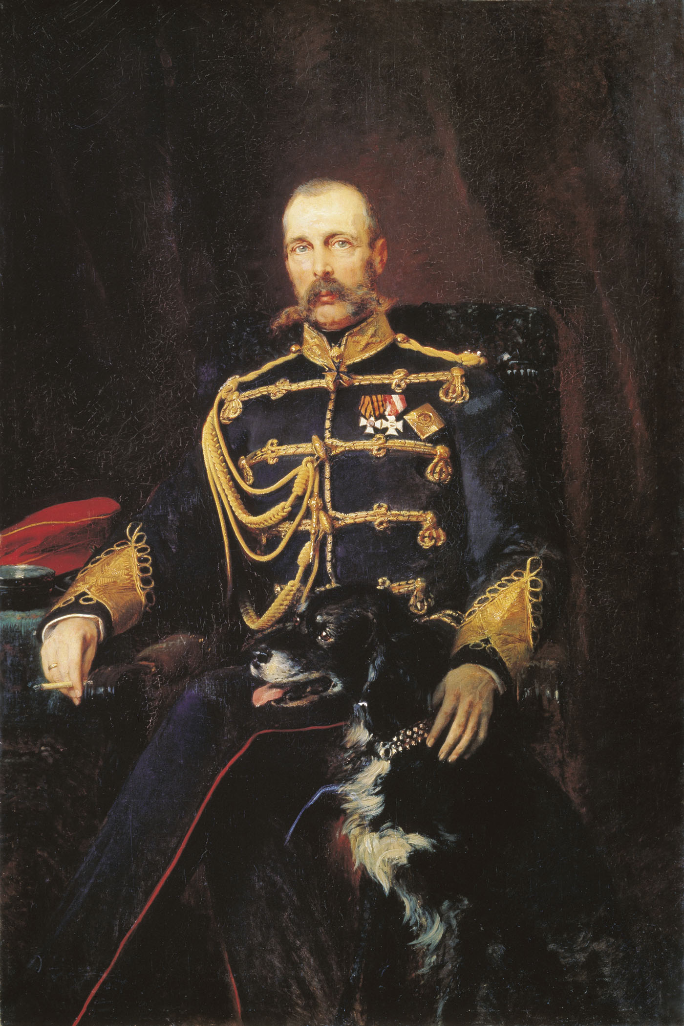 Константин Маковский. "Портрет Александра II".