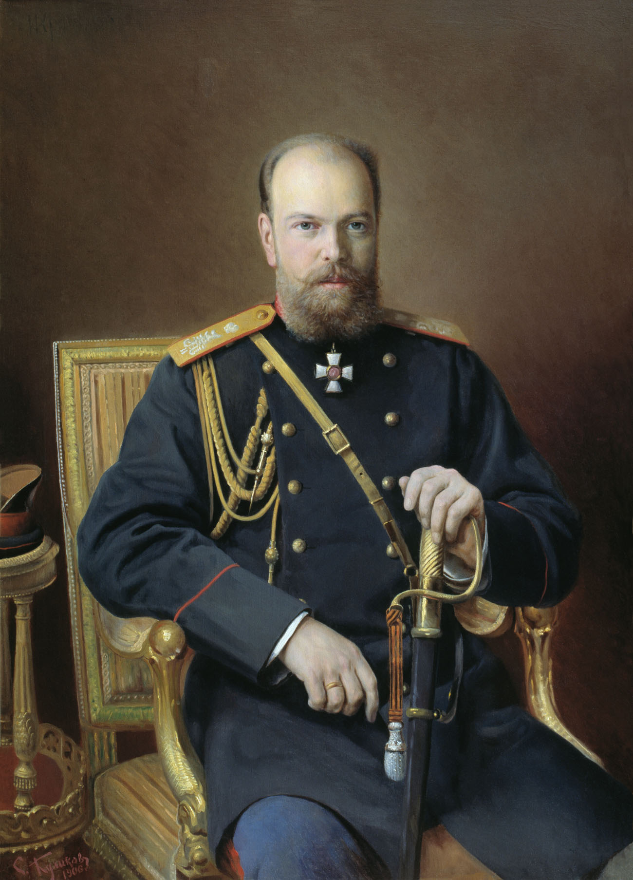 Иван Николаевич Крамской. "Портрет Александра III".