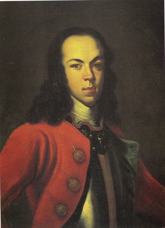 Иоганн Готфрид Таннауэр. "Алексей Петрович". Между 1710-1715.