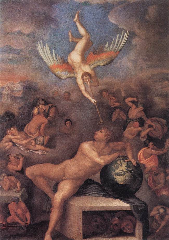 Алессандро Аллори. "Аллегория человеческой жизни". 1570-1590. Галерея Уффици, Флоренция.