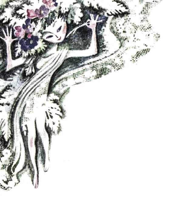 Ганс Христиан Андерсен. "Холм лесных духов". Иллюстрации Ники Гольц.-7