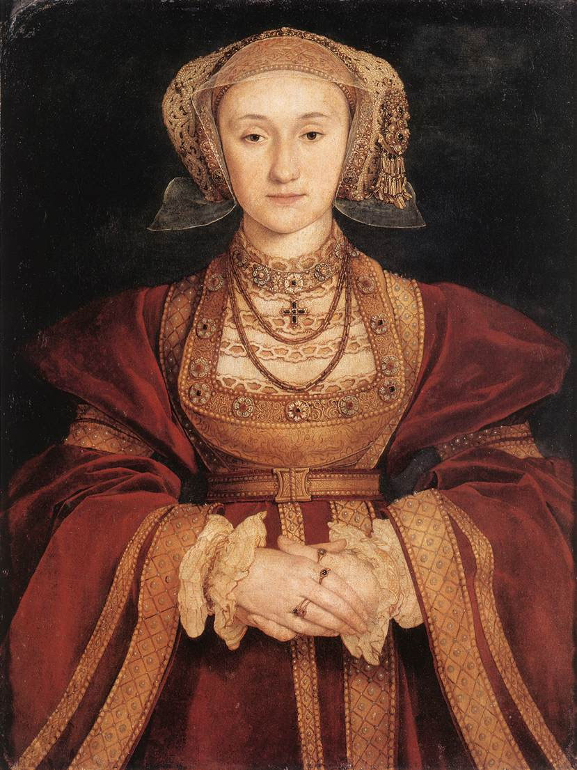 Ганс Гольбейн Младший. "Портрет Анны Клевской, королевы Англии".
