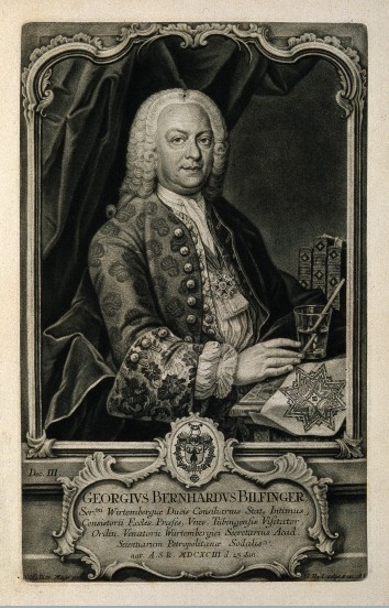 Георг Бернгард Бюльфингер. Около 1740.