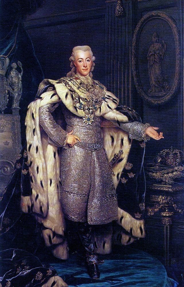 Александр Рослин. Густав III. 1777.