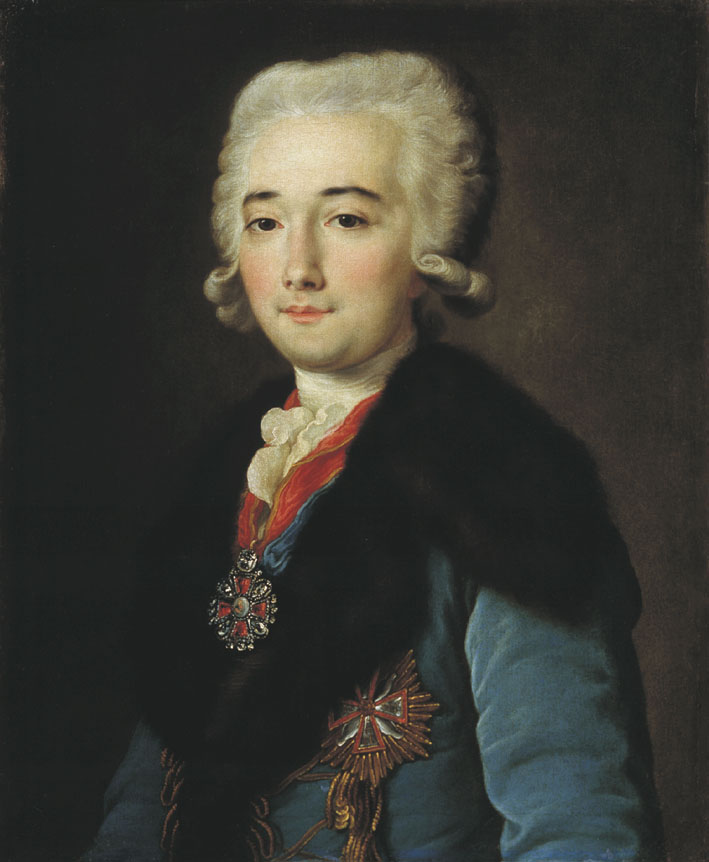 Михаил Шибанов. Портрет графа А. М. Дмитриева-Мамонова. 1787.