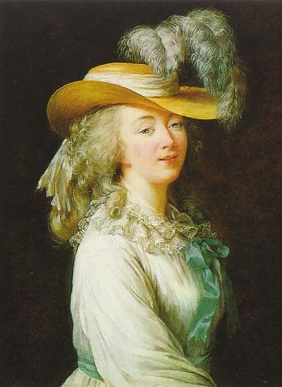 Элизабет Виже-Лебрен. Портрет мадам Дюббари. 1781.