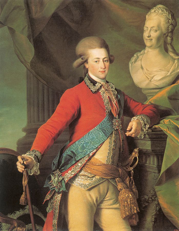 Дмитрий Левицкий. Портрет Александра Ланского. 1782.