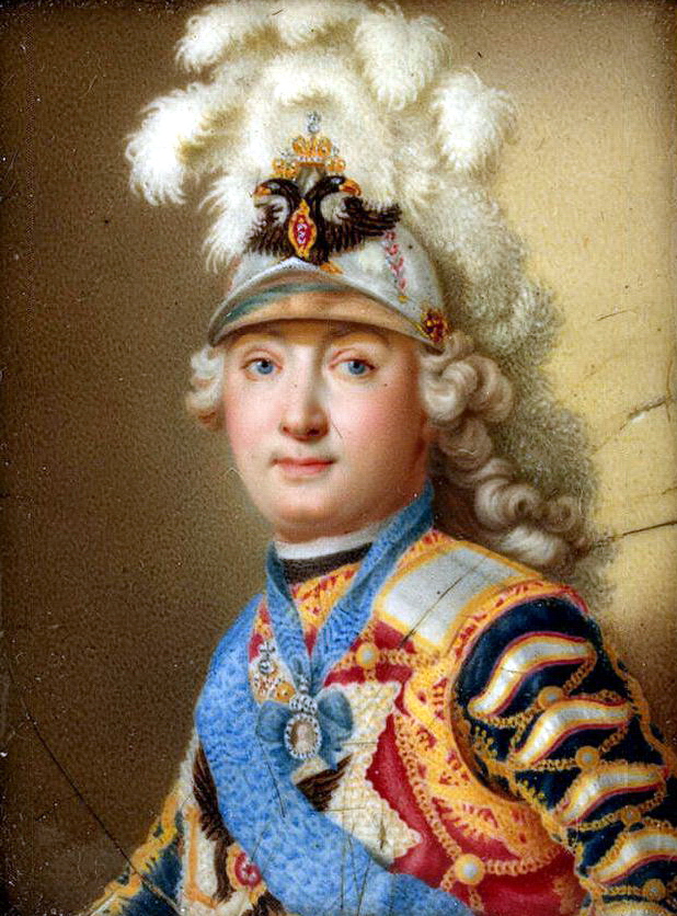 Андрей Черный. Портрет графа Г. Г. Орлова. Около 1770.