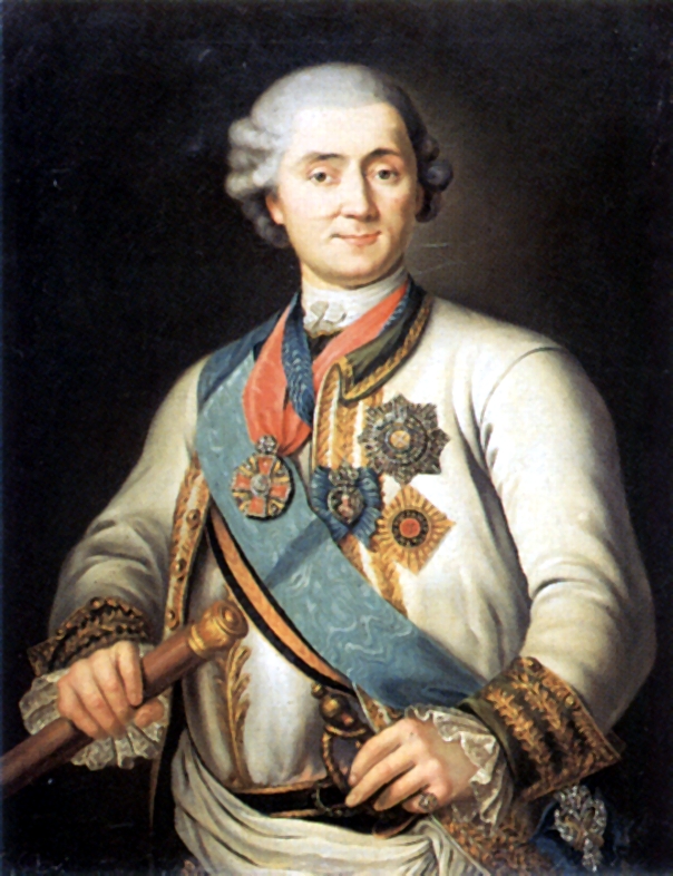 Виргилиус Эриксен. Портрет графа А. Г. Орлова-Чесменского. Между 1770 и 1783.