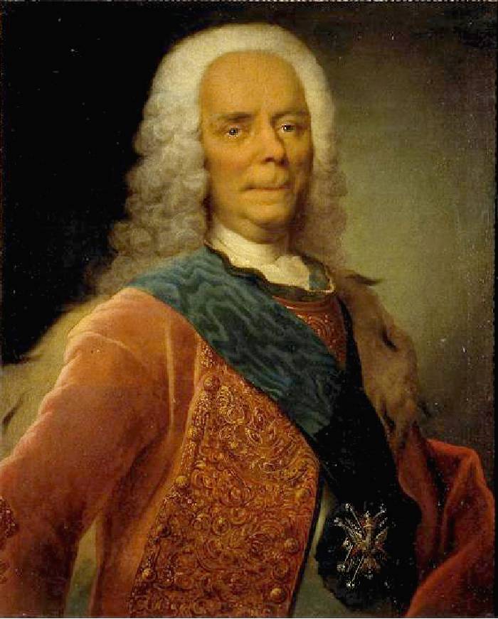 Георг Гроот. Портрет генерал-фельдмаршала князя В. В. Долгорукова. До 1746.