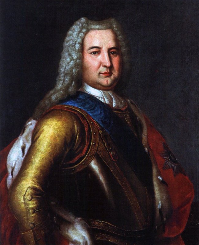 Неизв. худ. Портрет герцога Курляндского Э. И. Бирона. 1737-1740.