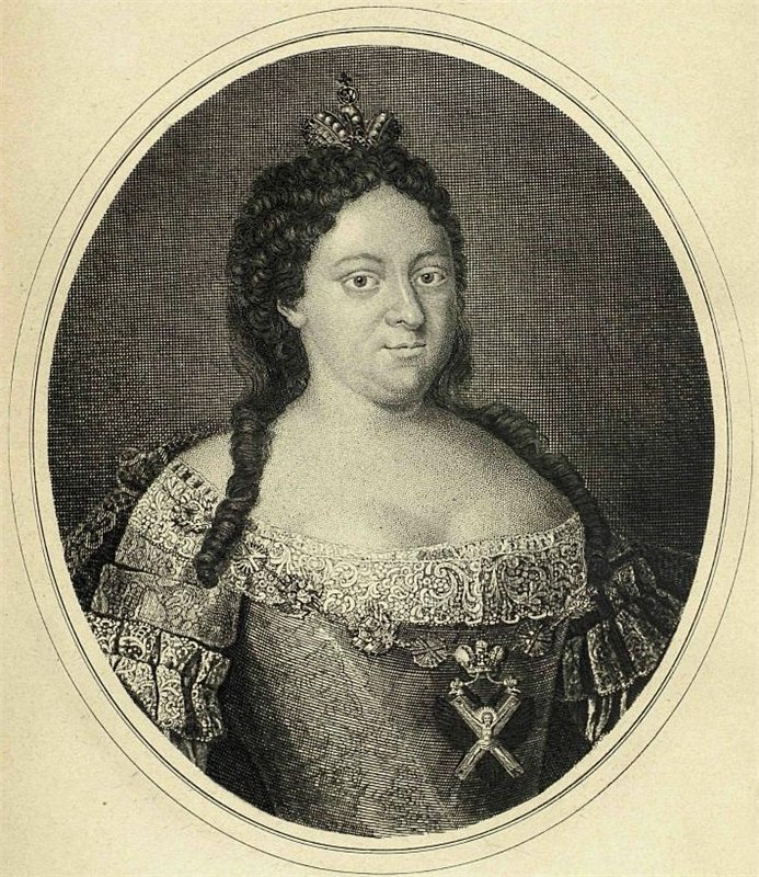 Иван Соколов. "Анна Иоанновна". 1740.