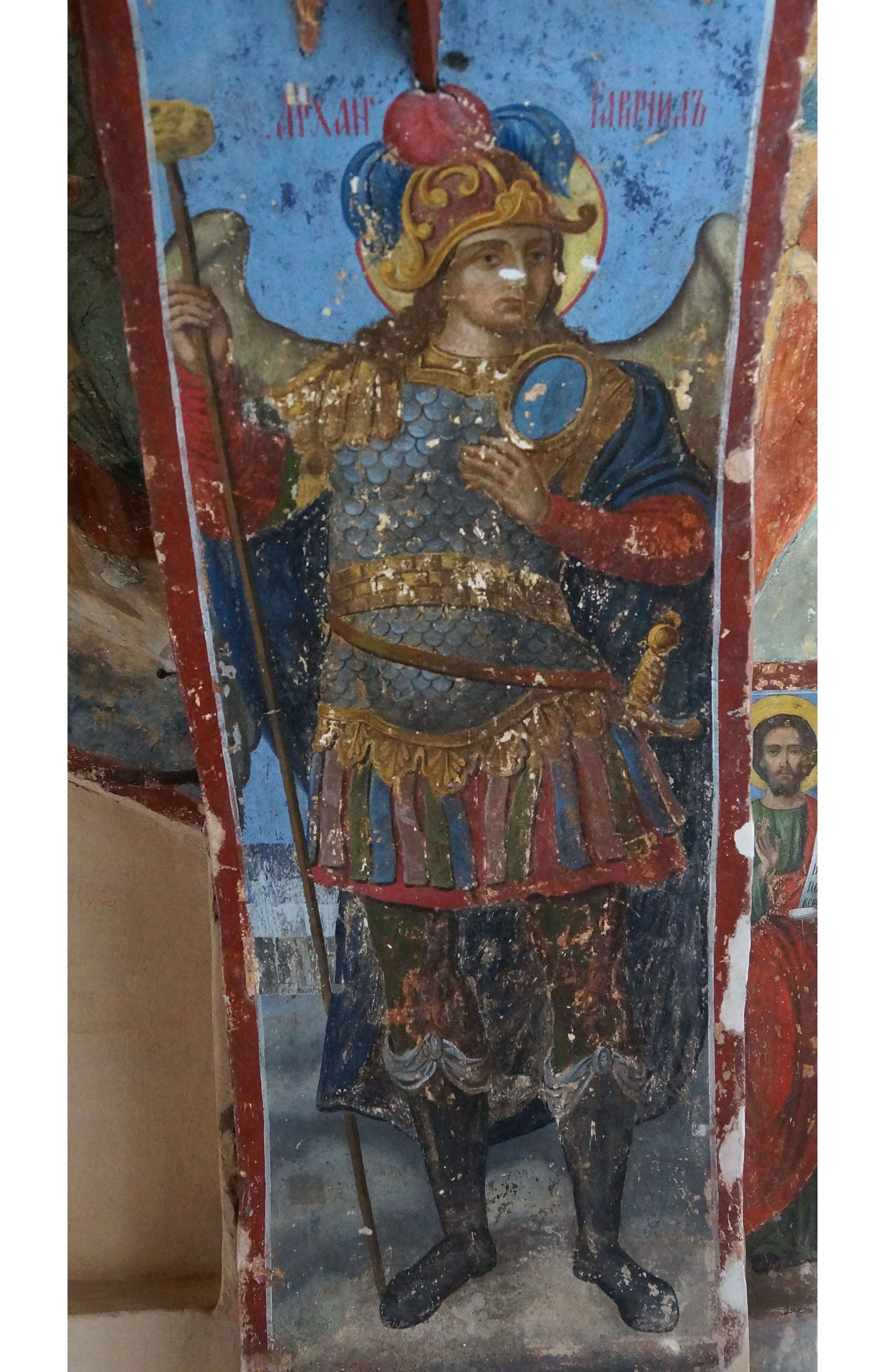 "Архангел Гавриил". Знаменский собор, Великий Новгород. 1682-1688.