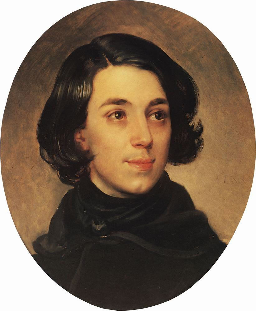 Карл Павлович Брюллов. "Портрет архитектора И. А. Монигетти". 1840.