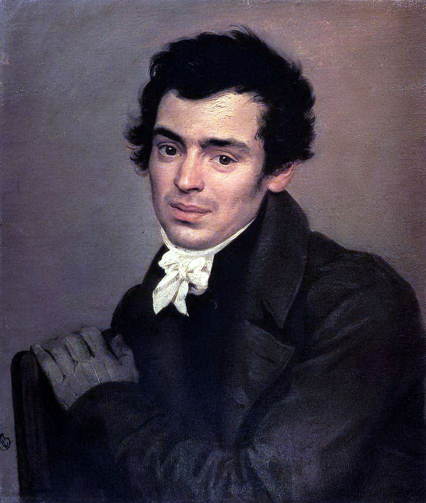 Карл Павлович Брюллов. "Портрет архитектора К. А. Тона". 1823-1827.