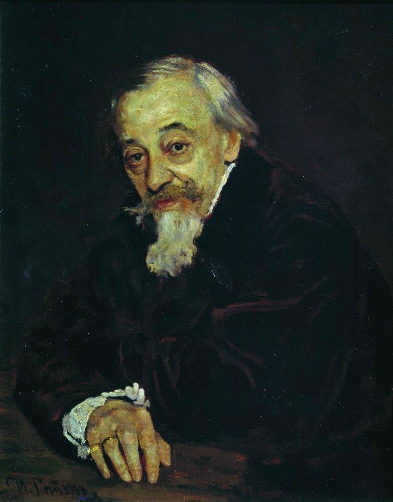 И. Репин. Портрет артиста В. В. Самойлова. 1902.