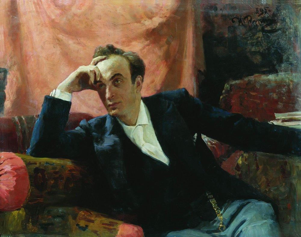 И. Репин. Портрет артиста Г. Ге. 1895.